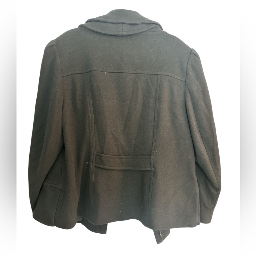 INC International Concepts Black Coat Jacket - Picture 4 of 5